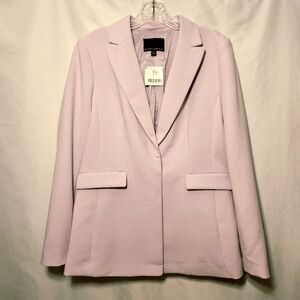Banana Republic Blush Pink Single-Button Blazer